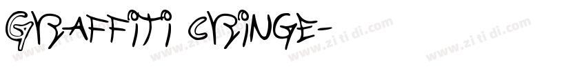 Graffiti Cringe字体转换